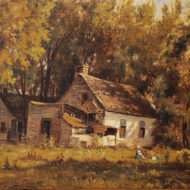 DELFOSSE Country House Oil 16 x 20