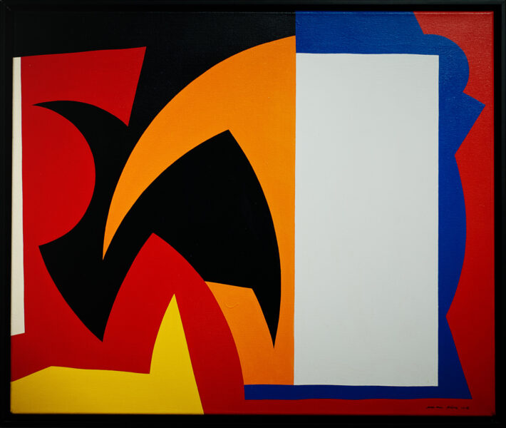 Les canaux du ciel, 1995 Acrylic on canvas20" x 24"