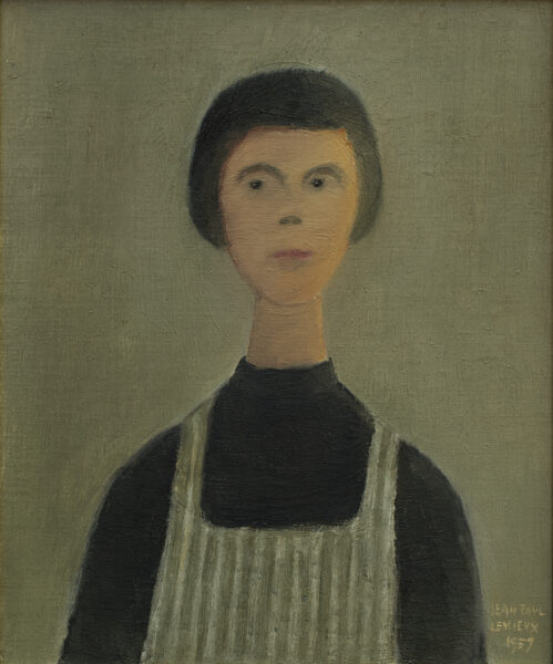 SOLD Fillette 1957 Oil 17 5 x 14 5