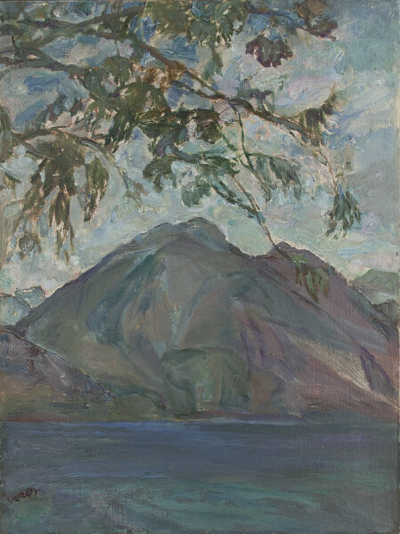 SOLD McGregor Mountains, Kootenay Oil 12" x 16"