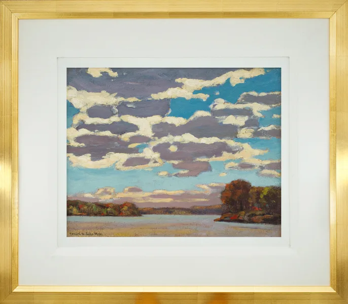 Spring Skies Oil 10.5" x 13.5"