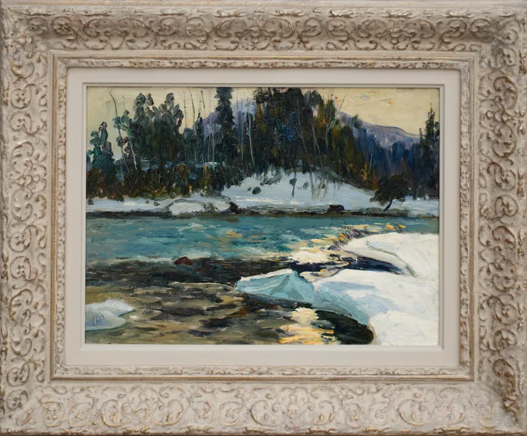 Afternoon sun Oil 11.75" x 16.25" Framed