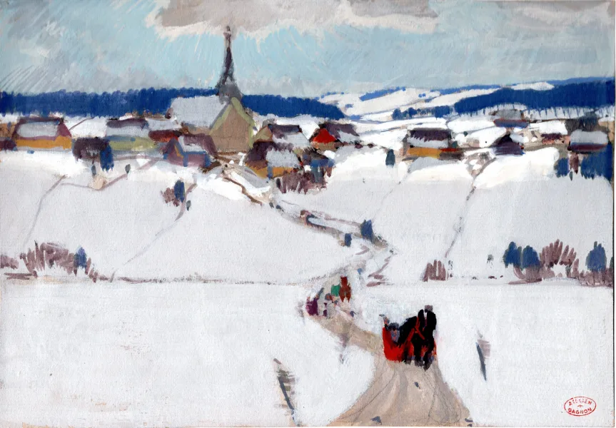 SOLD Sun and Shadow Gouache