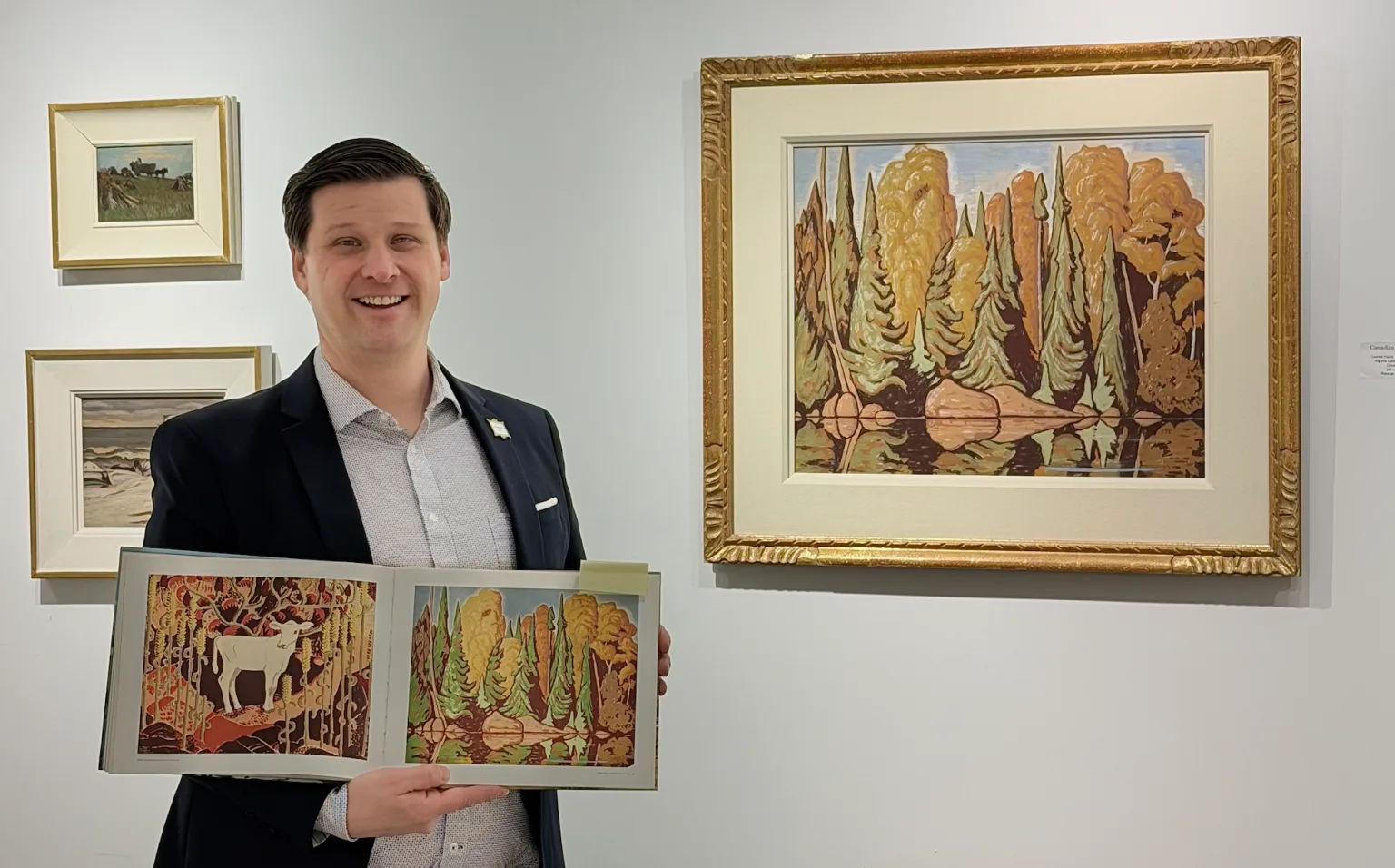 Wil Kucey and Lawren Harris