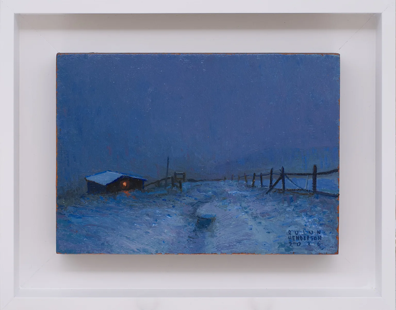 SOLD Lost, 2026 Oil 5" x 7" Framed &nbsp;&nbsp;&nbsp;&nbsp;700.