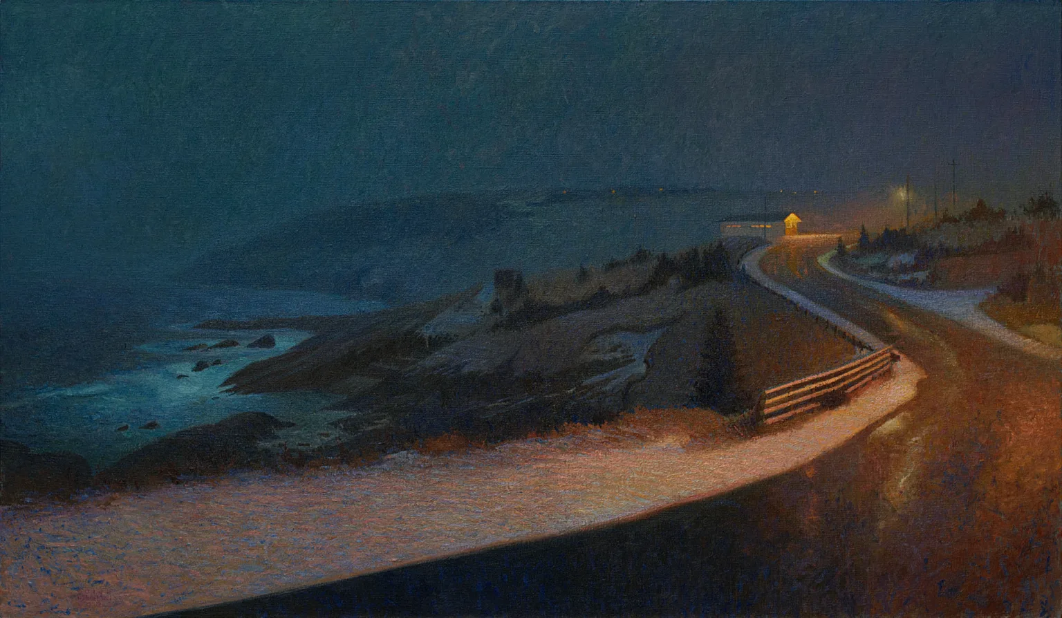 SOLD Nights at Sea, 2025 Oil 28" x 48"