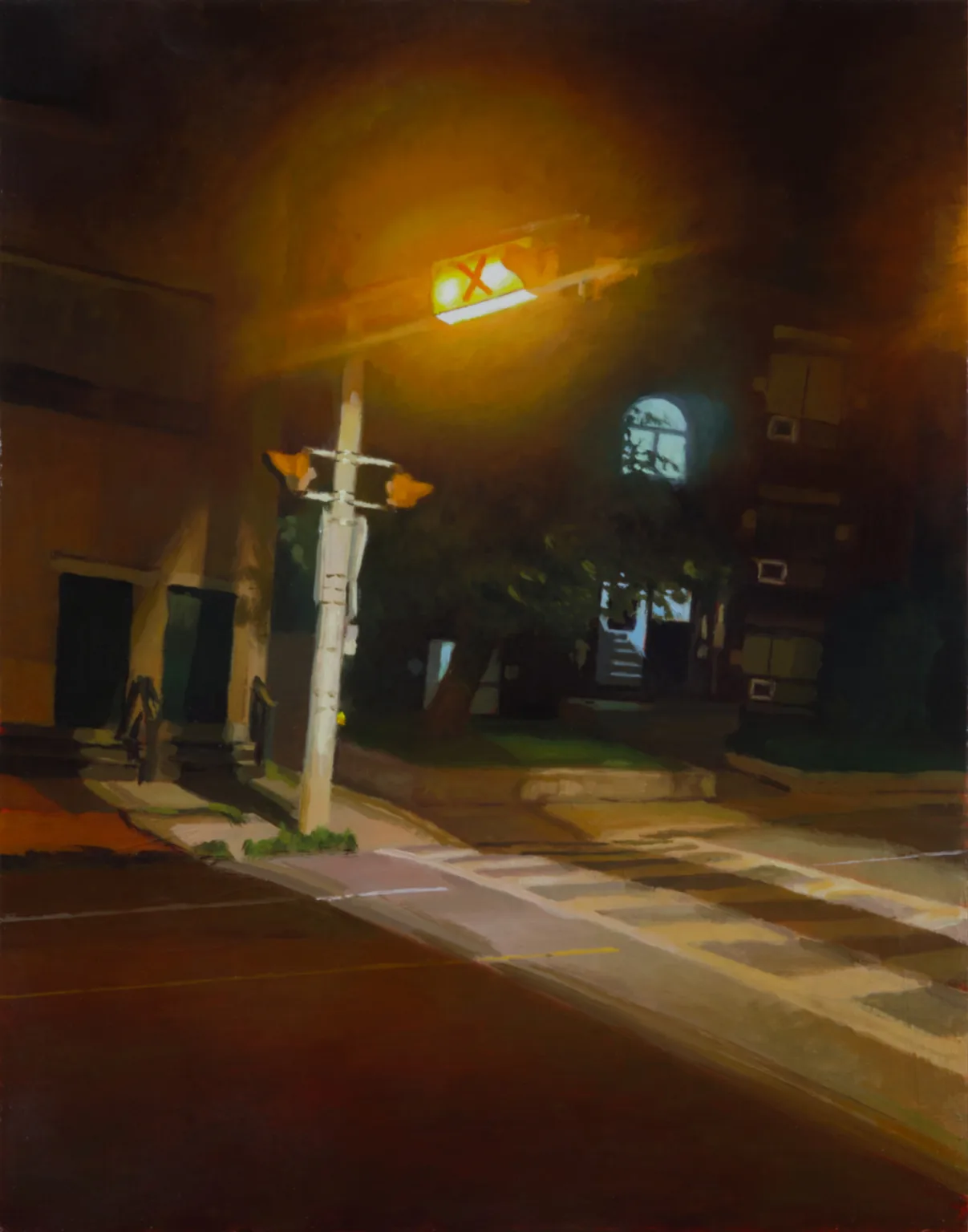 SOLD Crossing Haze, 2026 14" x 11" Oil